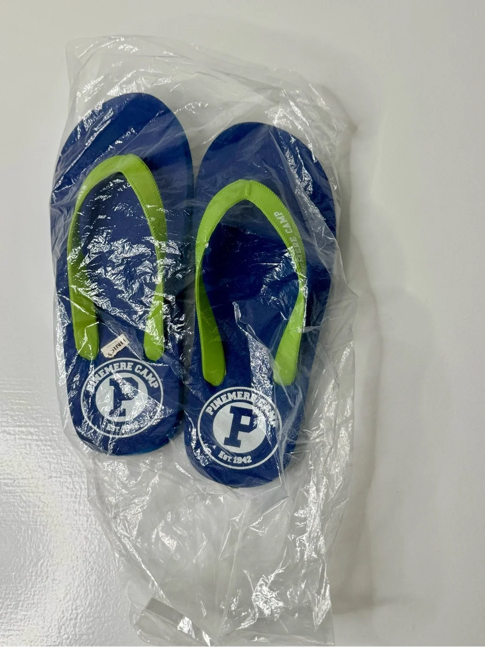Pinemere Camp Men's Blue Flip-Flop Sandal - Casual Beach Comfort